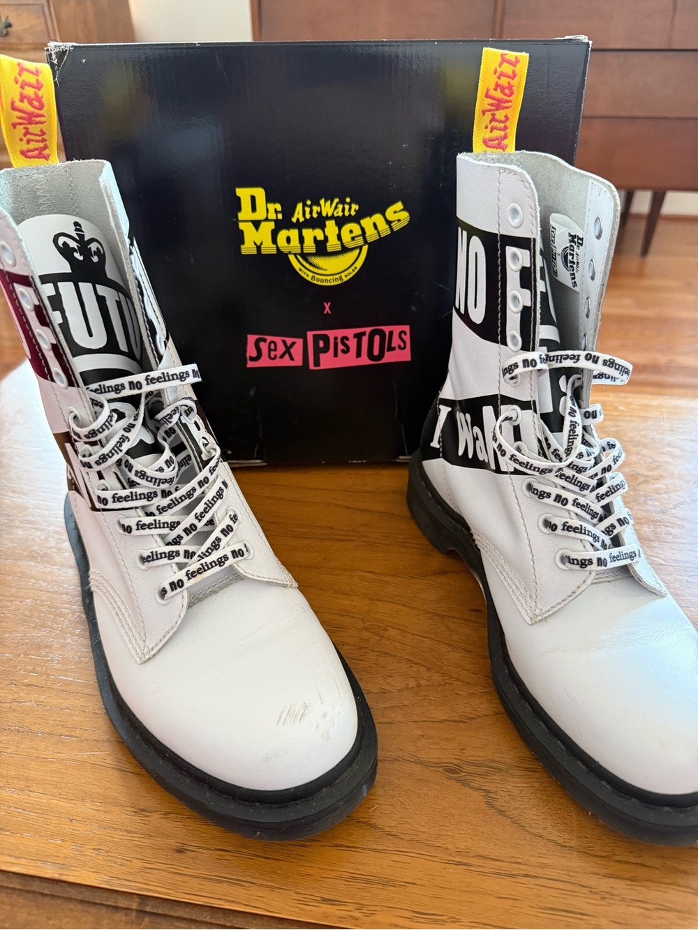 RARE Dr. Martens x Sex Pistols Limited Edition 1490 Boots
